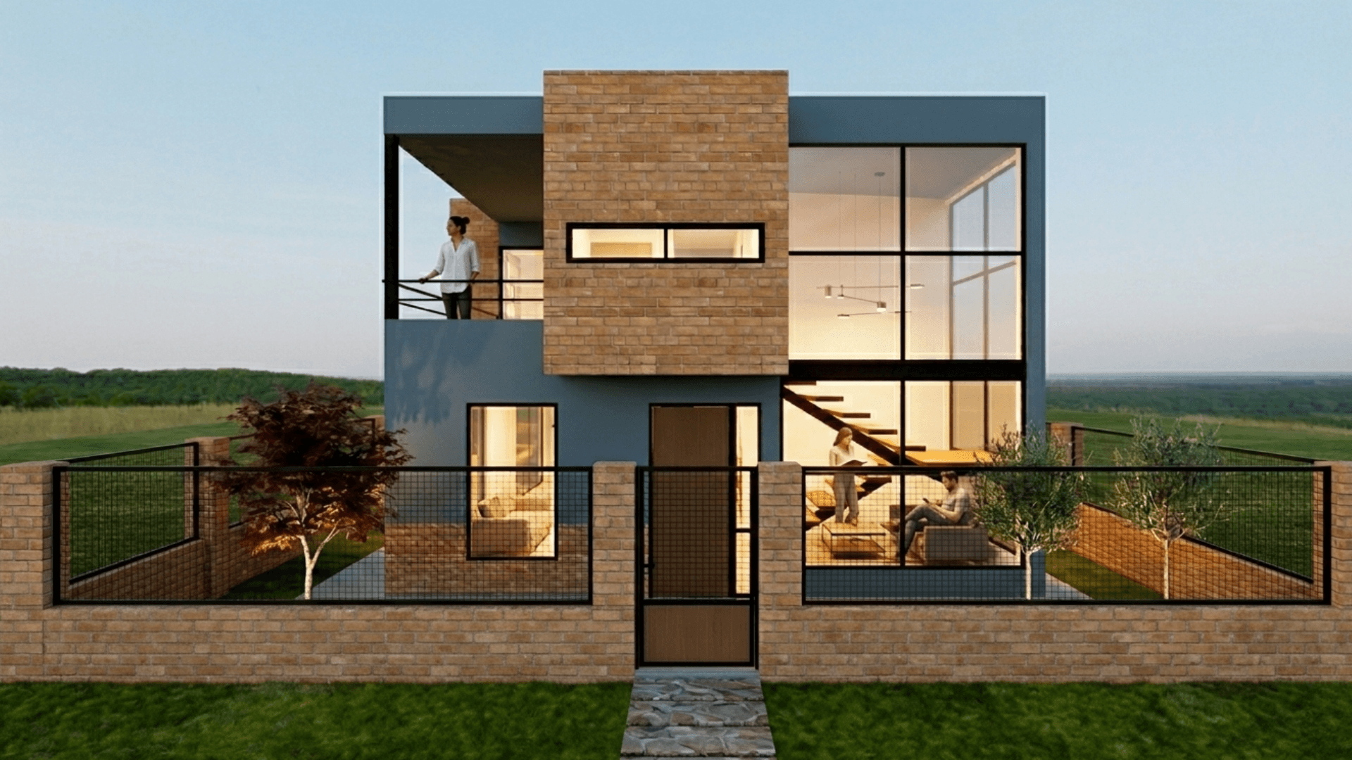 Diseño de refugio panorámico creado por Fabrique